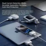Full-Charge Separator Auto Disconnect Charger Adapter, Type-C Fast Charging Auto Cut-Off, Overcharge Protection for iPhone, Samsung & All Android, Safe Overnight Charging